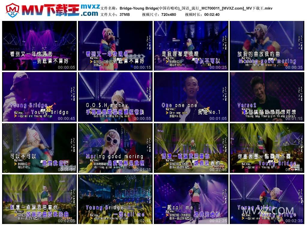 Bridge-Young Bridge(中国有嘻哈)_国语_流行_MC700011